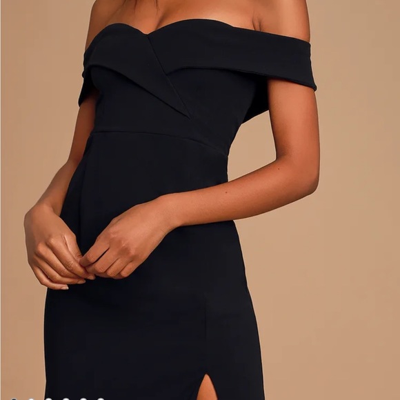 Lulus Song of Love Off the Shoulder Maxi Dress - Picture 2 of 8